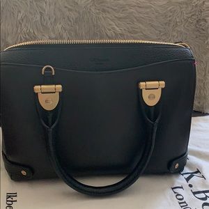 L.K. Bennett Black Leather Satchel - Like New